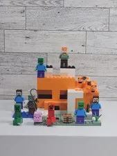 Minecraft LEGO Set with 11 Figures and Accessories