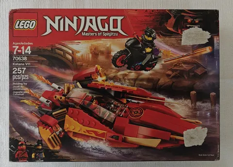 Lego Ninjago Master Of Spinjitzu 70638 Katana V11 New Sealed DAMAGE BOX