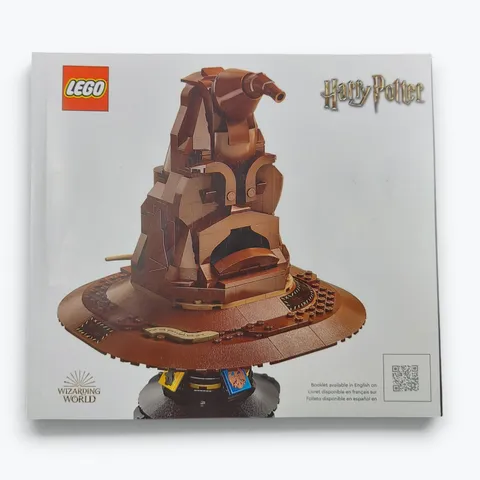 Lego 76429 Harry Potter Talking Sorting Hat Replacement Instruction Manual Only