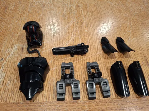LEGO Buildable Figures Stars Wars Tie Fighter Bulk Lot Parts Plastic Multicolor