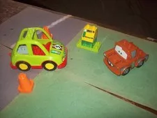 LEGO DUPLO # 10589 OCTAN VEHICLE RACE CAR & DISNEY CARS #10600 TOW MATER