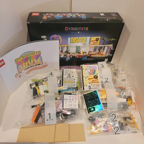 Lego 21339 Ideas BTS Dynamite Retired K Pop Mainly Complete Missing Figures