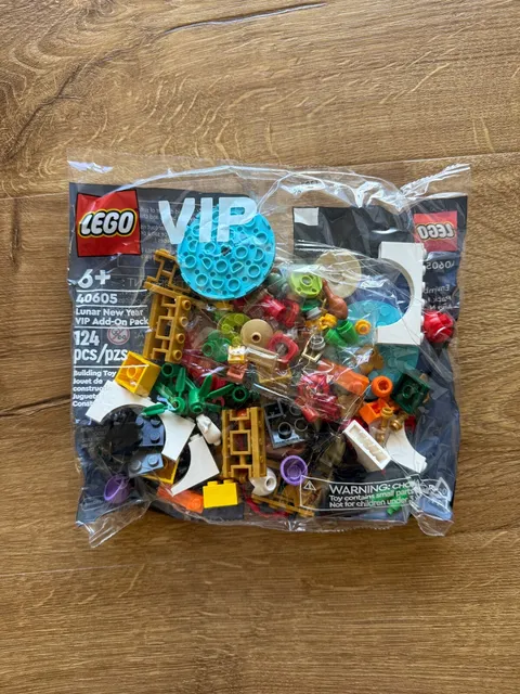 Lego 40605 Lunar New Year VIP Add-On 124 pcs BRAND NEW SEALED