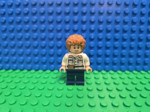 Lego Gray Mitchell Minifigure Jurassic World 75916 jw002 CMF Lot Rare Retired 