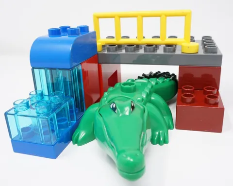 Lego Duplo 5634 Alligator Exhibit 11 Pieces