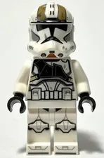 LEGO® Minifigure Star Wars sw1236 Clone Trooper Gunner (Phase 2) Dirt Stains Nou