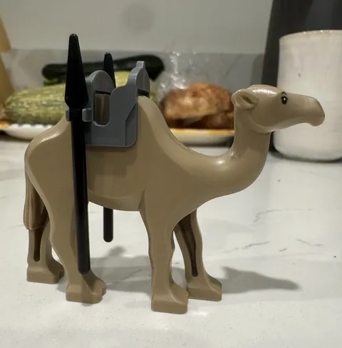 Camel with Black Eyes and White Pupils Pattern Item No: 88291c01pb01