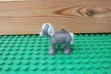 Duplo Grey Spots Farm Circus Parade Horse Pony Small Stable