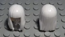 Lego Figure Accessories Hair White for Woman