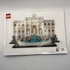 21062 LEGO INSTRUCTION BOOK ONLY manual for Architecture Trevi Fountain
