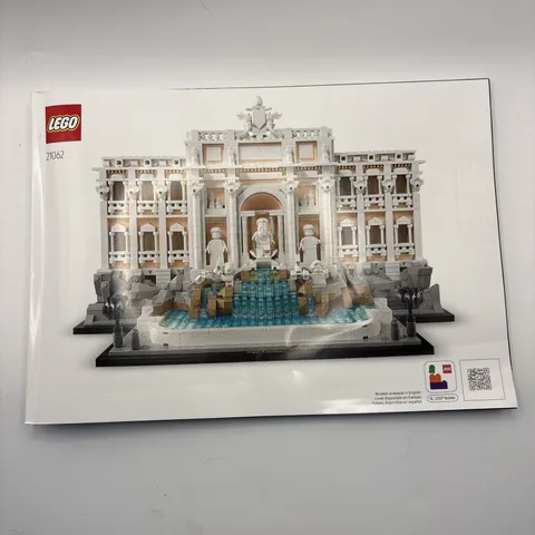 21062 LEGO INSTRUCTION BOOK ONLY manual for Architecture Trevi Fountain