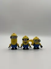 Lego Minions Bob + Stuart, Kevin Minifigure Despicable Me Lot 