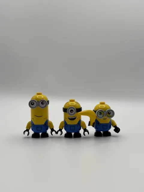 Lego Minions Bob + Stuart, Kevin Minifigure Despicable Me Lot 