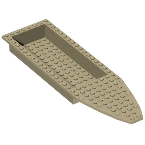 LEGO® Part 92711 - Boat, Hull Unitary 28 x 8, Top
