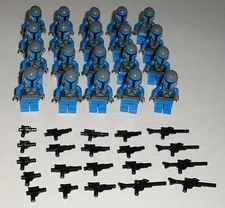 LEGO Star Wars MANDALORIAN DEATH WATCH WARRIOR Lot of 20 Minifigures 7914 9525