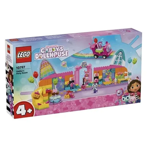 LEGO Gabby's Dollhouse: Gabby's Party Room (10797) NEW **NO BOX**