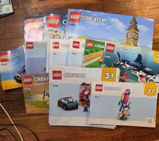 LEGO Creator Manual Only FREE SHIP 31088 31149 31126 31138 31113 31008 & MORE!