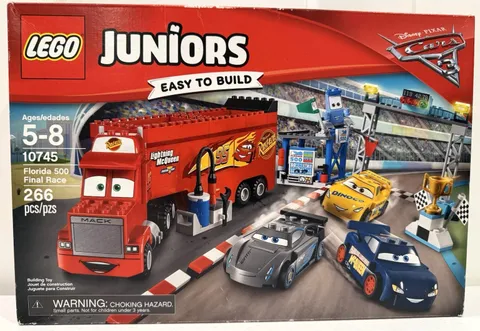 Lego Juniors 10745 Florida 500 Final Race Disney Pixar Cars 3 Sealed w/box wear