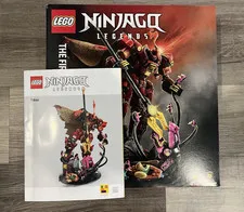LEGO NINJAGO Legends 71846 The Fire Knight Mech 996pc 14+ Poster Inside