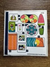 LEGO STICKER SHEET ONLY LEO'S ROOM Set 41754 New Authentic ( Grumpy Cat ) Bed