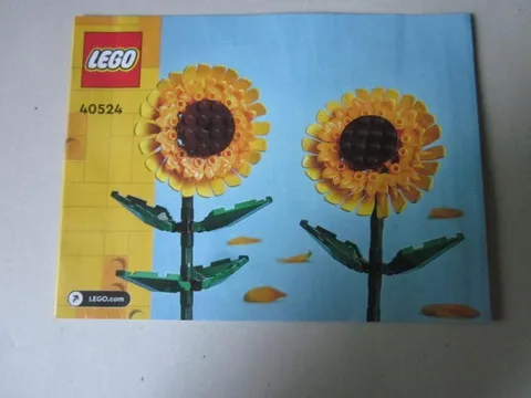 Lego Building Instructions Instruction 40524 Sunflowers, Sunflowers