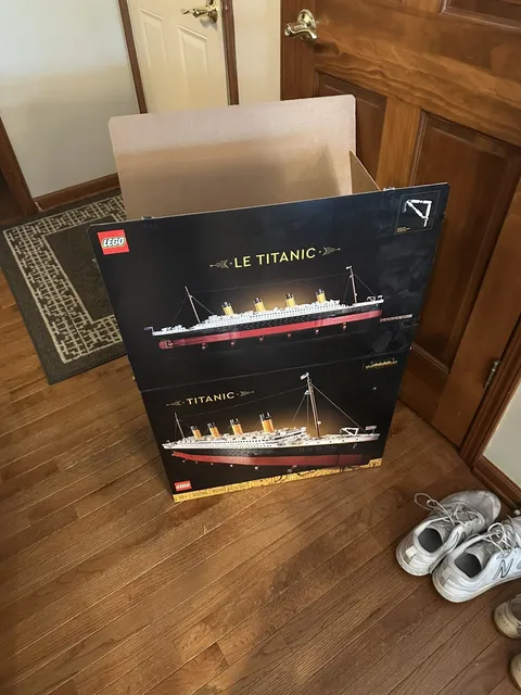 LEGO Icons Titanic 10294 Box Boxes Instruction Book books Only - FREE SHIPPING!