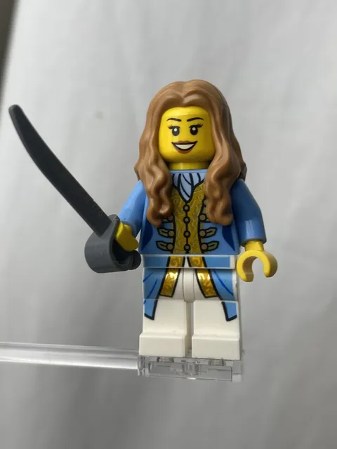 LEGO Minifigure pi157 Bluecoat Governors Daughter 2015 Pirates Imperial 70412