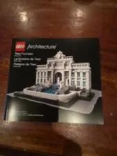 21020 LEGO INSTRUCTION BOOK ONLY manual for Architecture Trevi Fountain