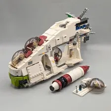 2013 LEGO Star Wars 75021 Republic Gunship INCOMPLETE