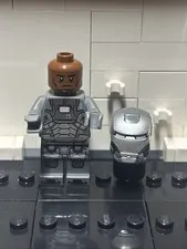 LEGO War Machine Minifigure Silver Armour