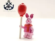 LEGO 2021 DISNEY Winnie The Pooh Minifigure Piglet + Balloon idea088 Set 21326