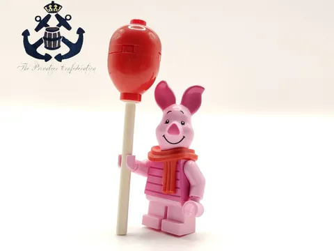 LEGO 2021 DISNEY Winnie The Pooh Minifigure Piglet + Balloon idea088 Set 21326