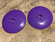 4 LEGO 6x6 Dish Inverted Radar PURPLE 44375 Round Plate Hollow Lot