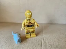 LEGO Star Wars C-3PO Minifigure sw0700 & Womp Rat Figure From Set 75173 Used