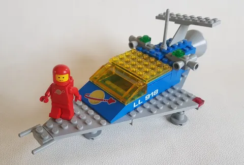 LEGO 918 One Man Space Ship Classic Space Transport 918-1 1979 LL918 Transporter
