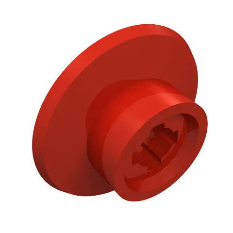 5x LEGO® Part 50254 - Train Wheel Small