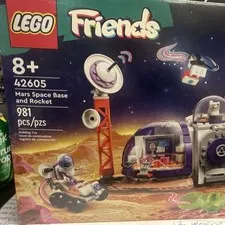 LEGO Friends 42605 Mars Space Base and Rocket 981pc Brick Separator 8+