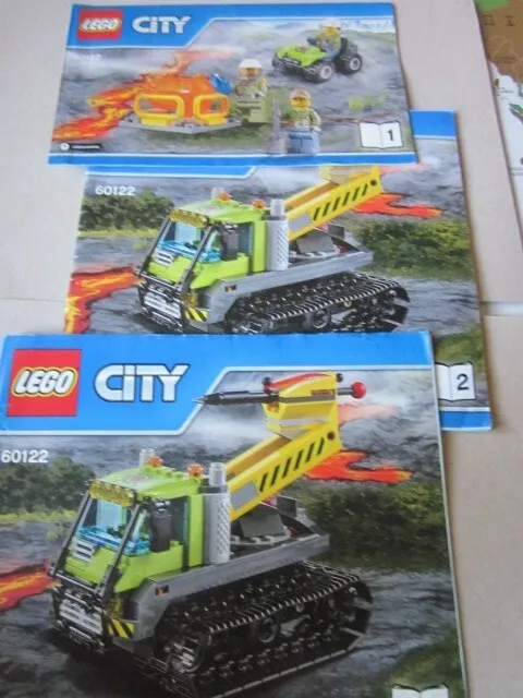 Lego City Building Instructions Instruction 60122 Part 1,2,3 Part