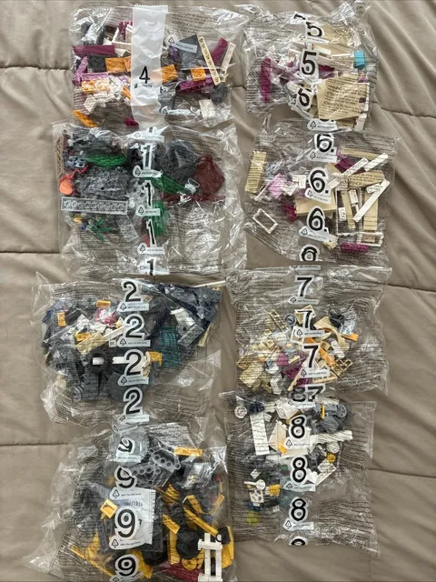 Lego Sealed Bags Lot (8) Friends Minifigures Minifigs Police Swamp See Pics!