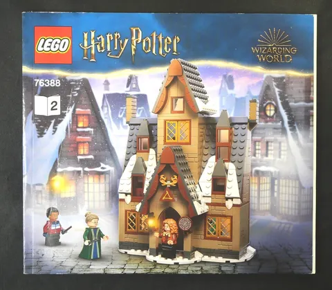 Lego Harry Potter INSTRUCTION GUIDE Manual Wizarding World 76388 BOOK 2