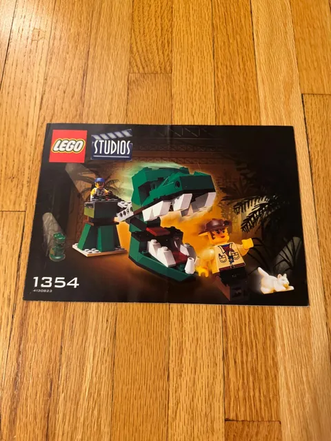 Lego Studios Dino Head Attack (1354) Instruction Booklet Only