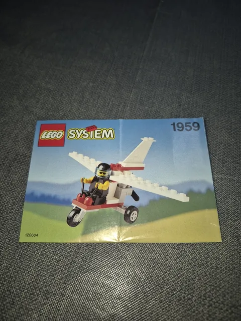 VTG Lego System 1959 Paraglider Instruction Manual Only 1993