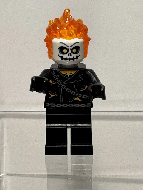 Lego Ghost Rider Minifigure Marvel Super Heroes 76058 sh267 Johnny Blaze