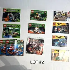 LOT of LEGO Instruction Manuals ONLY (no legos) Lot #2