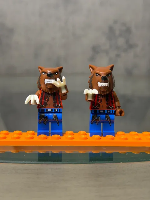 Lego Monster Fighters Werewolf (mof003) 9463 Minifigure LOT from 2012 + 3 Claws