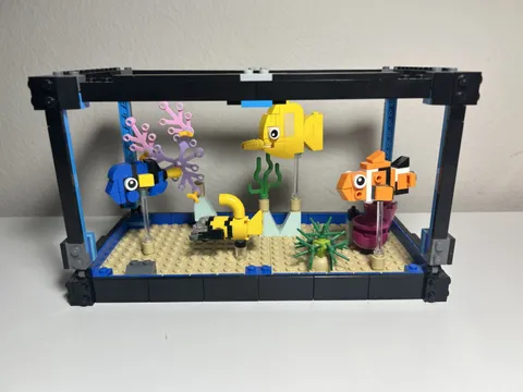 LEGO CREATOR: Fish Tank (31122) Incomplete Sold As Is SEE Pictures