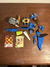 Lego Ninjago Incomplete Part Lot  + Trading Cards HP