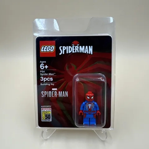 Lego Marvel: PS4 Spider-Man Minifigure Blister SDCC 2019 San Diego Comic Con
