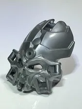 Lego Bionicle Mask Pearl Silver Flat Used Good Condition 20251 #24