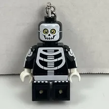 LEGO Monster Skeleton Minifigure Iconic Key Light (Keyring / Keychain)